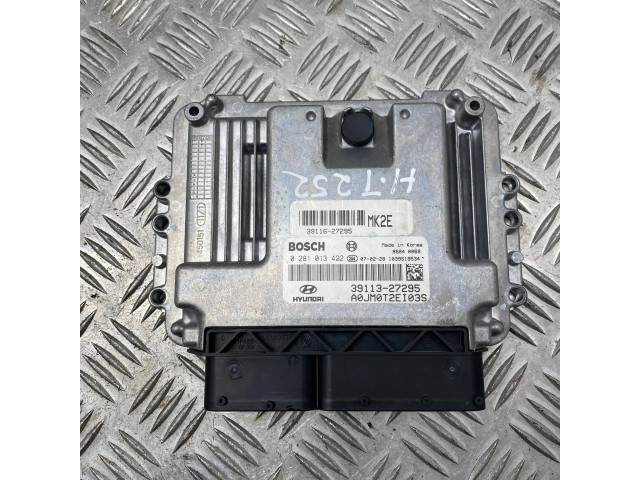 Блок управления двигателем Блок управления 3911327295, 0281013422   Hyundai Tucson JM