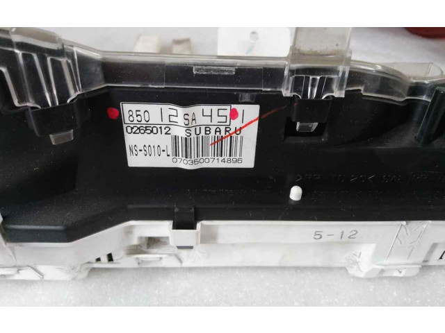 Přístrojová deska  Subaru Forester SG  85012SA45  