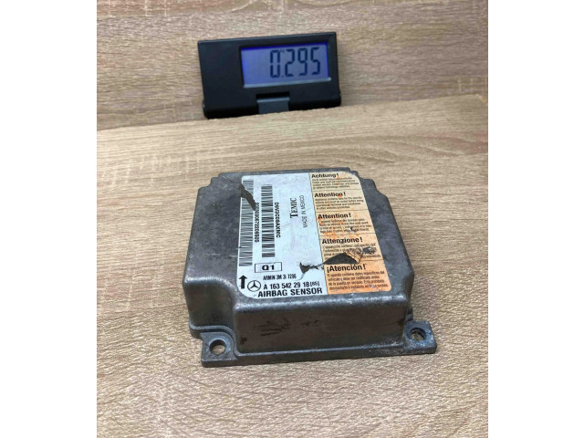 Блок подушек безопасности A1635422918, Q1   Mercedes-Benz ML W163