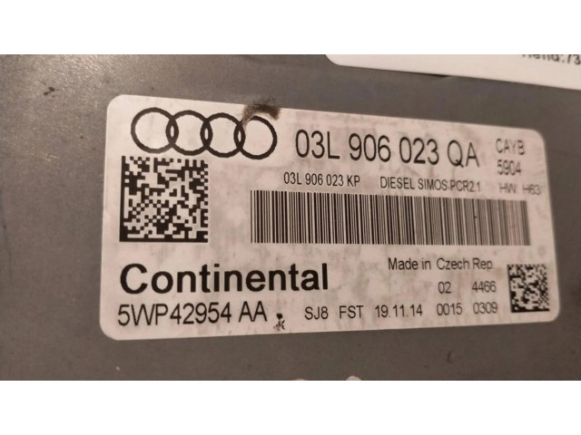 Блок управления двигателя 03L906023QA   Audi A1