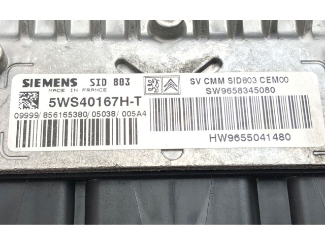 Řídící jednotka 5WS40167H-T   Peugeot 407 2004
