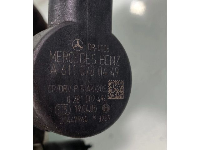 Топливная рампа A6110780449, A6110700395   Mercedes-Benz Vito Viano W639  