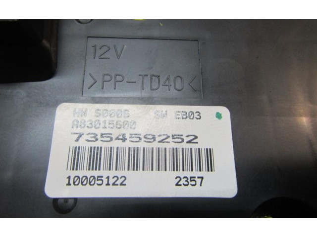 Блок управления климат-контролем 735459252, 735459252   Fiat Linea