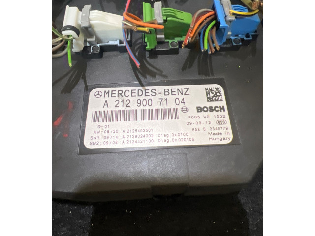   Pojistková skříňka A2125452501, A2129007104   Mercedes-Benz E W212 2013