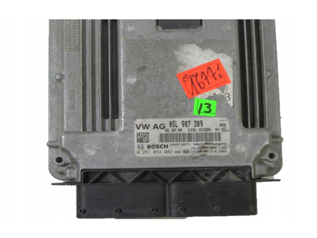 Řídící jednotka 05L907309, 0281034002   Audi A6 S6 C8 4K 2018
