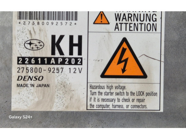 Řídící jednotka 22611AP202, 2758009257   Subaru Forester SH 2009