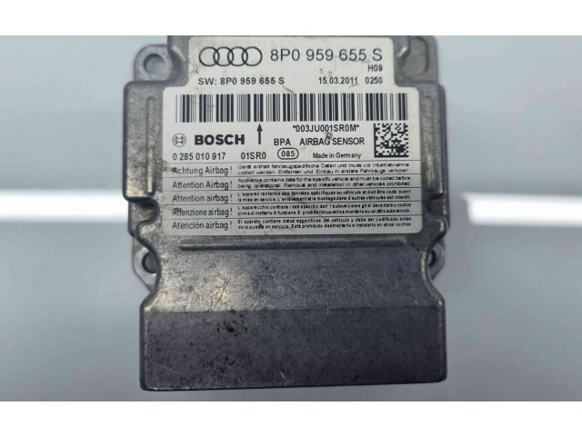 Блок подушек безопасности 8P0959655S   Audi A3 S3 A3 Sportback 8P