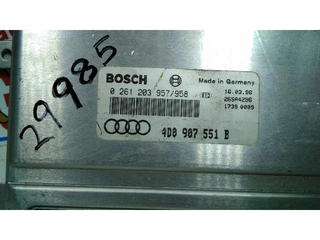 Блок управления двигателя 4D0907551B, 29985   Audi A6 S6 C4 4A