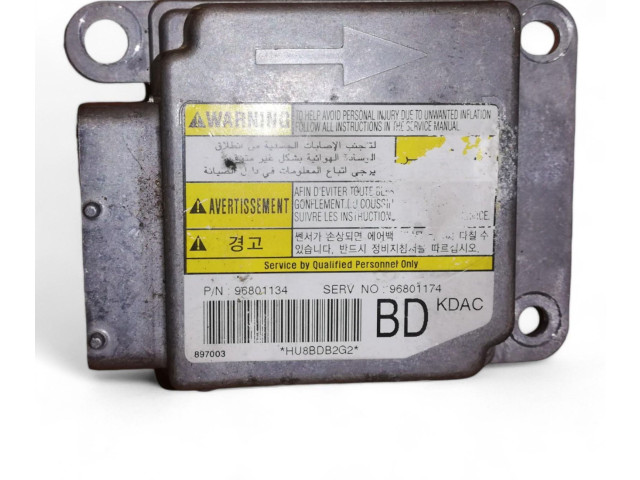 Блок подушек безопасности 96801134, 96801134   Chevrolet Matiz