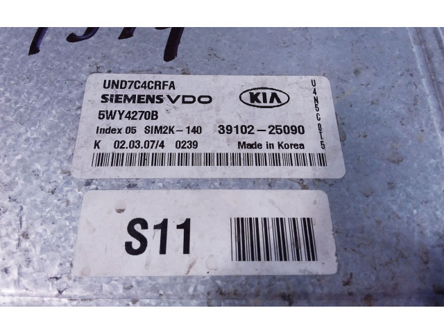 Блок управления двигателем Блок управления 5WY4270B, 5WY4270B   KIA Rondo