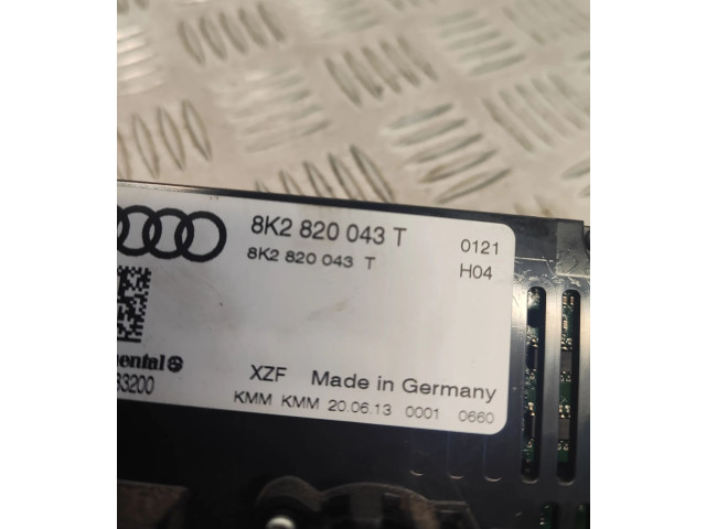 Блок управления климат-контролем 8K2820043T   Audi Q5 SQ5