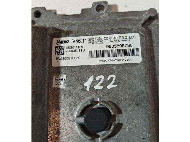 Řídící jednotka 9805895780, 150871109   Peugeot 2008 I 2015