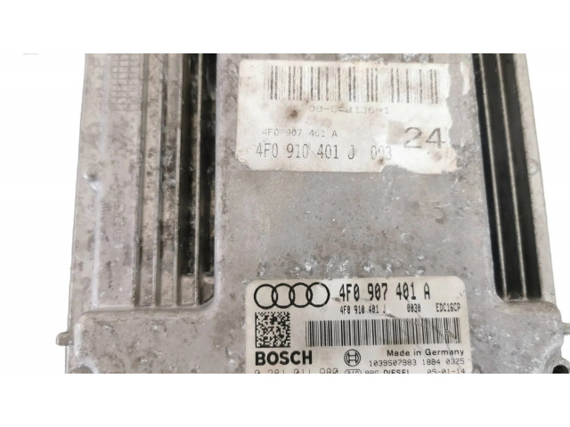 Блок управления двигателя 4F0907401A, 0281011980   Audi A6 S6 C6 4F