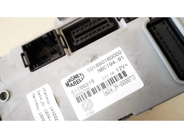 Блок комфорта 51789318, 501890160000   Fiat Croma   