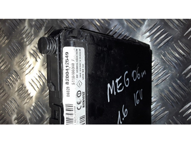 Блок комфорта 8200412549, S118400340F   Renault Scenic II -  Grand scenic II   