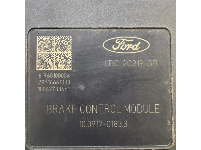 Блок АБС J1BG2C219GB, 10091701833   Ford  Fiesta  2017- года