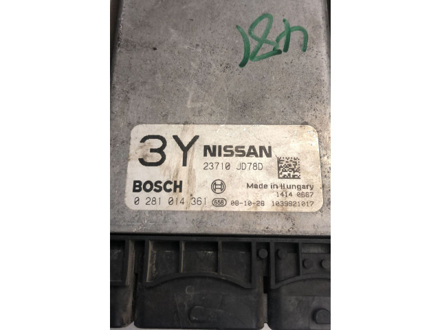 Řídící jednotka    Nissan Qashqai 2008