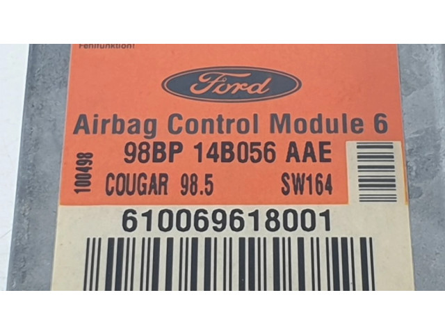Блок подушек безопасности 98BP14B056AAE   Ford Cougar