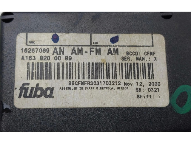Řídící jednotka A1638200089   Mercedes-Benz CL C215 