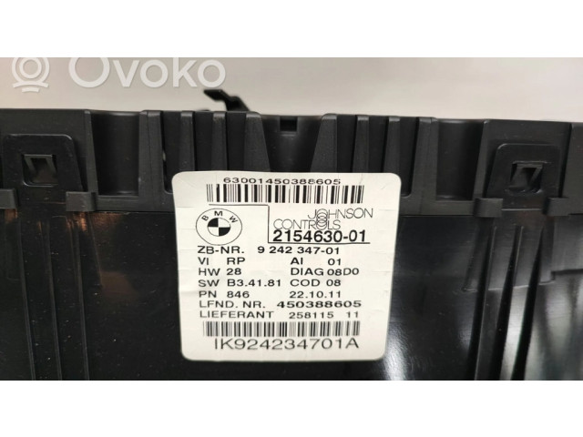 Přístrojová deska  BMW X1 E84 2011 9242347  