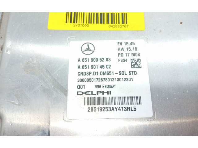 Řídící jednotka A6519005203   Mercedes-Benz C W205 2018