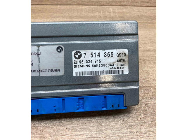 Блок управления коробкой передач 7514365, 96024915   BMW 3 E46