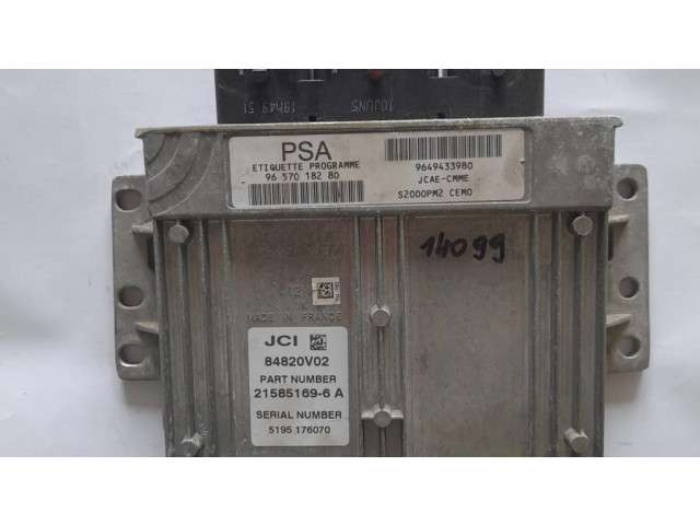 Řídící jednotka 9657018280, 9649433980   Citroen C4 Aircross 2010