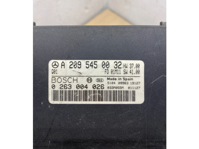 Блок управления коробкой передач A2095450032, 033M055M   Mercedes-Benz CLK A209 C209