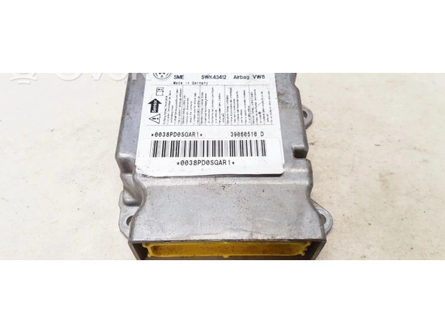 Блок подушек безопасности 1K0909605T, 5WK43412   Seat Altea XL