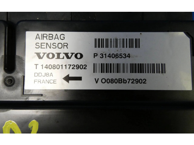 Блок подушек безопасности 31406534, 080B672902   Volvo V40