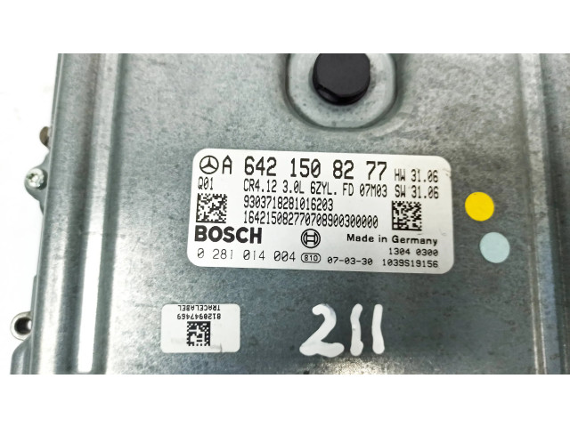 Řídící jednotka A6421508277, 2115452308   Mercedes-Benz E W211 2004