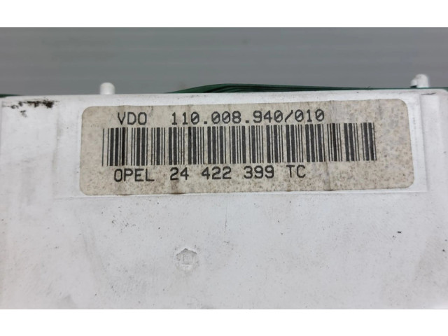 Přístrojová deska  Opel Vectra B 1998 24422399TC, 010  