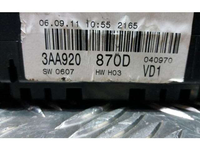 Přístrojová deska  Volkswagen PASSAT  A2C53219792  