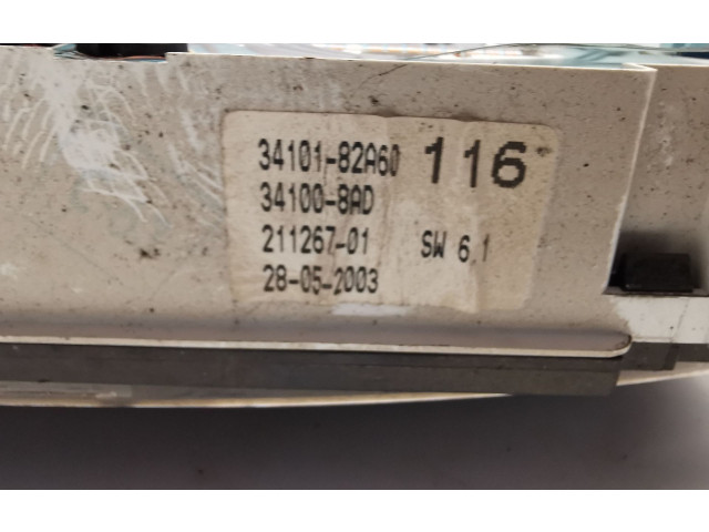 Přístrojová deska  Suzuki Jimny 2003 3410182A60, 21126701  