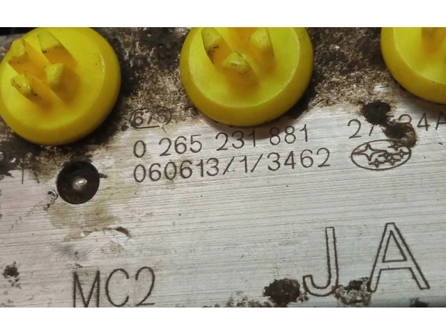Блок АБС 0265800600, 0265231881   Subaru  Legacy  2004 - 2006 года