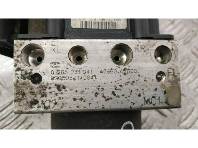 Jednotka ABS 47660AX600, 0265231341   Nissan Micra 2005