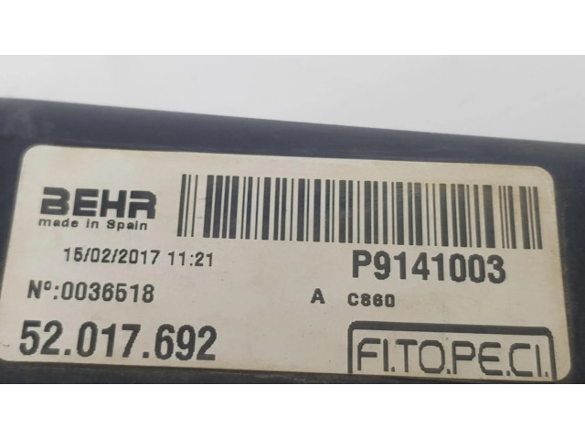 Вентилятор радиатора     52063853, 52217935    Fiat Fiorino 