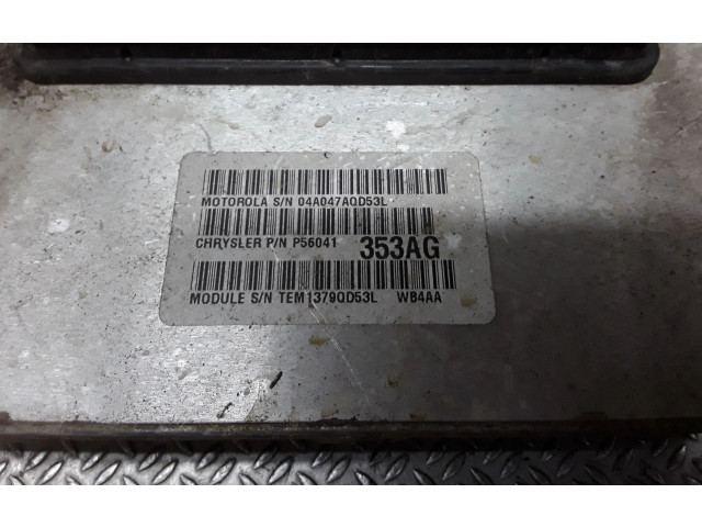 Řídící jednotka P56041353AG   Jeep Grand Cherokee (WJ) 2001