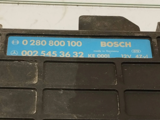 Блок управления двигателя 0025453632, 0280800100   Mercedes-Benz 190 W201