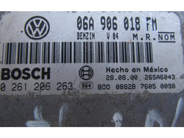 Řídící jednotka 06A906018FM, 26SA6043   Volkswagen New Beetle 2000