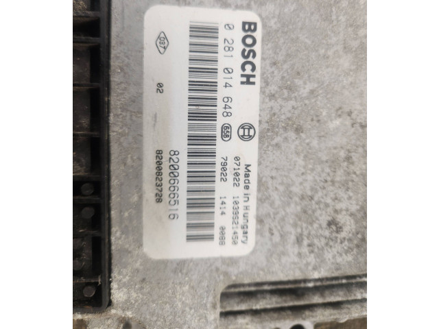 Řídící jednotka 0281014648, 8200666516   Renault Trafic II (X83) 2012