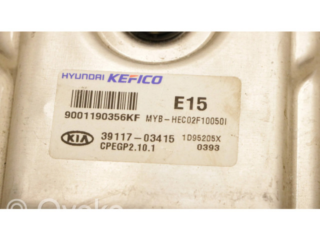 Řídící jednotka 3911703415, 9001190356kf   KIA Rio 2019