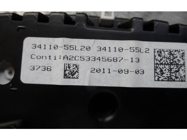 Přístrojová deska  Suzuki SX4 2012 3411055L20  