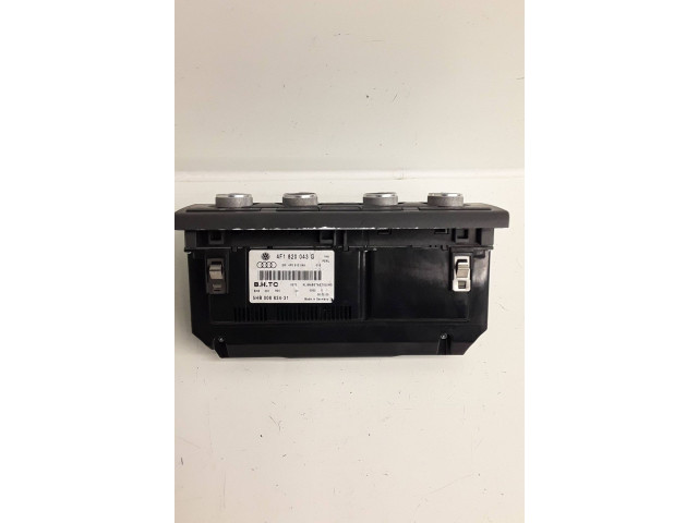 Блок управления климат-контролем 4f1820043   Audi A6 S6 C6 4F