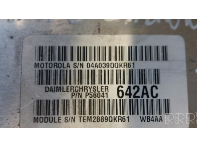 Блок управления двигателем Блок управления P56041642AD   Jeep Grand Cherokee (WJ)