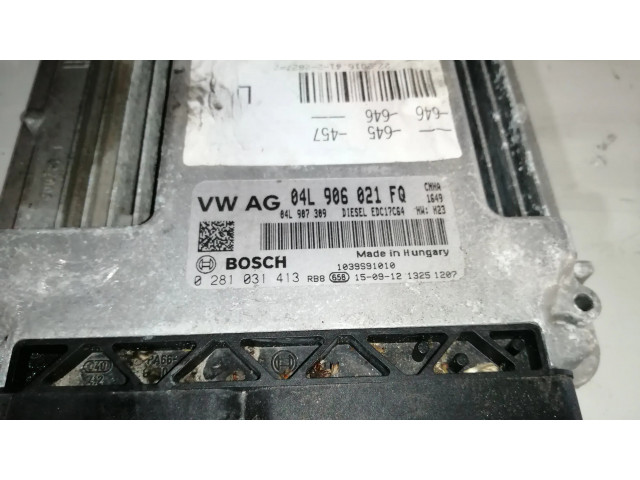 Блок управления двигателя 04L906021FQ, 0281031413   Audi A6 S6 C7 4G