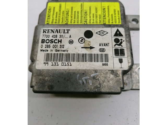 Модуль блока управления кондиционером 0285001312   Renault Clio II