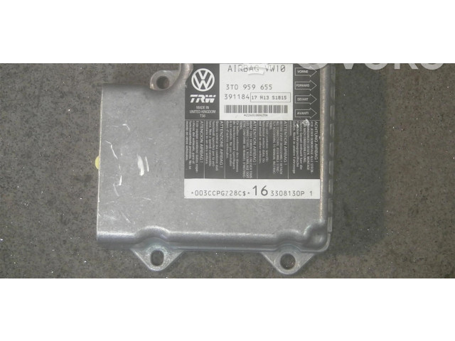 Блок подушек безопасности 3T0959655   Skoda Superb B6 (3T)