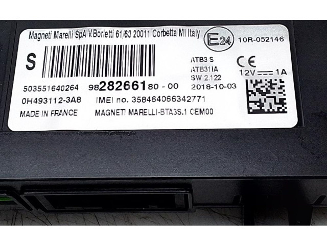 Блок управления 98282661   Peugeot Rifter
