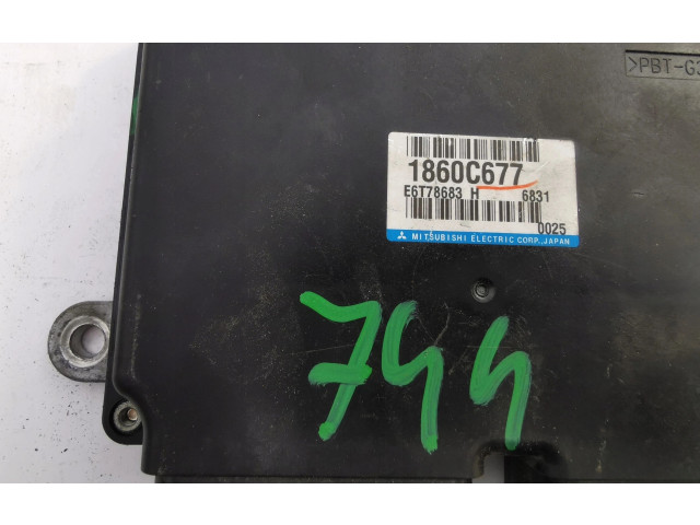 Řídící jednotka 1860C677, 1860C677 E6T78683H   Mitsubishi ASX 2013
